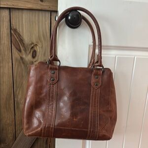 Frye Dark Brown Tote